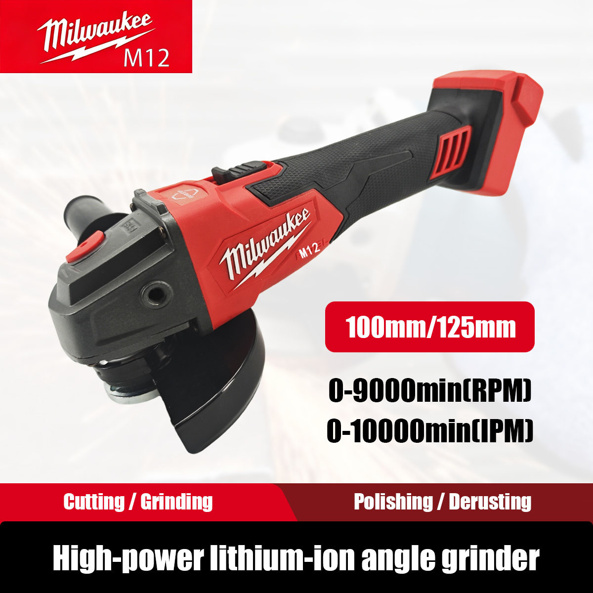 Milwaukee M12 M18 Fırçasız Açı - Brushless Angle Grinder Battery Powered incelemesi ve fiyatı