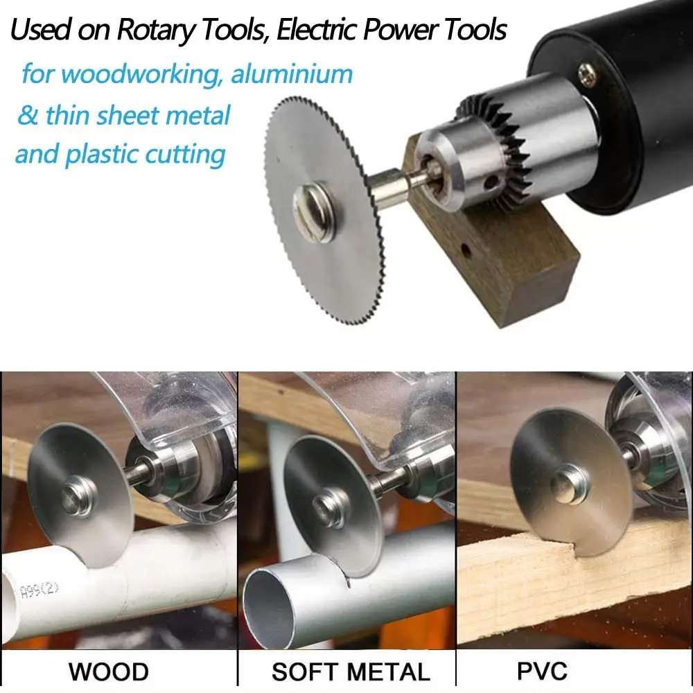 6 adet HSS Dairesel Testere Bı - Cordless Rotary Tool Kit Accessories incelemesi ve fiyatı