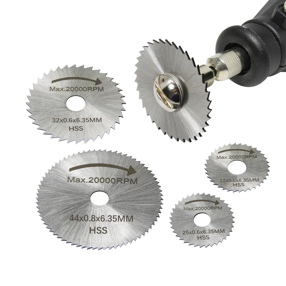 6 adet HSS Dairesel Testere Bı - Cordless Rotary Tool Kit Accessories incelemesi ve fiyatı