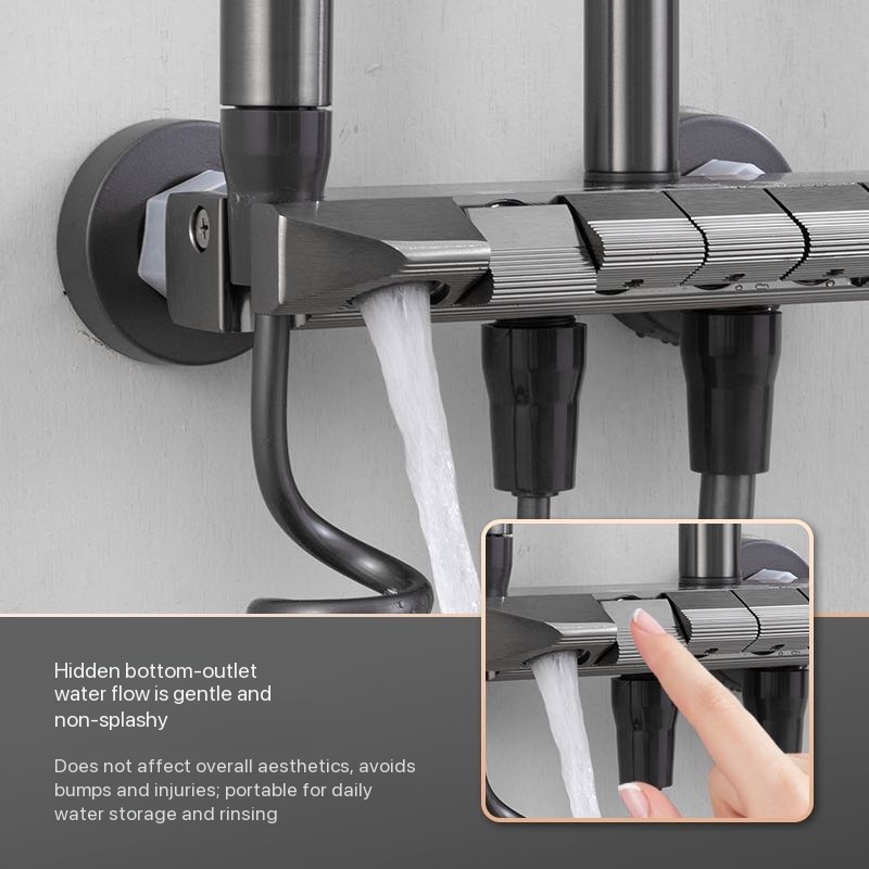 Gri Krom Banyo Duş Bataryası S - Plumbing incelemesi ve fiyatı